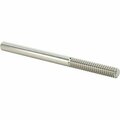 Bsc Preferred 18-8 Stainless Steel Threaded on One End Stud 6-32 Thread Size 2 Long 97042A147